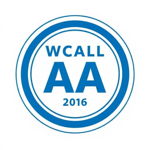 WCAG 2.1 AA compliant badge
